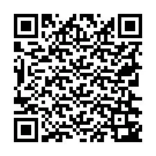 QR Code pour le numéro de téléphone +19726343254