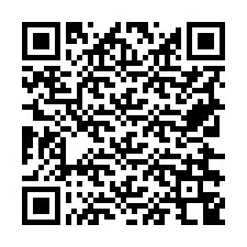 QR Code pour le numéro de téléphone +19726348287