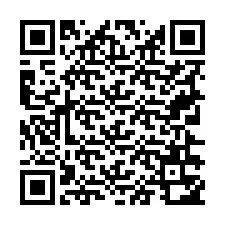 Código QR para número de teléfono +19726352555