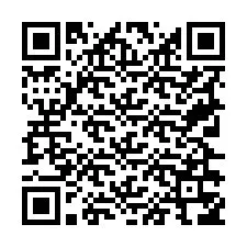 QR Code pour le numéro de téléphone +19726356161