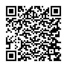 Código QR para número de telefone +19726356774