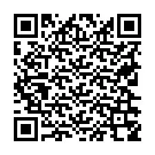 Código QR para número de teléfono +19726358072