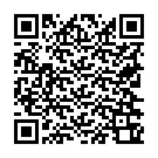 Código QR para número de teléfono +19726360276