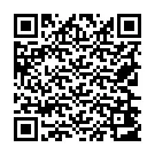 QR-Code für Telefonnummer +19726403137