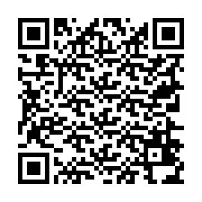 QR-Code für Telefonnummer +19726434544