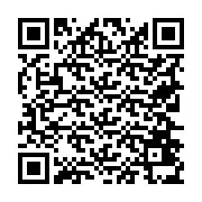 QR-Code für Telefonnummer +19726435776