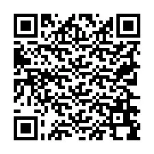 Código QR para número de teléfono +19726698569