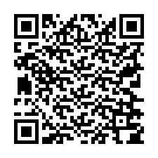 Codice QR per il numero di telefono +19726704230
