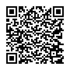 QR kód a telefonszámhoz +19726707738