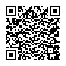 QR-code voor telefoonnummer +19727581463