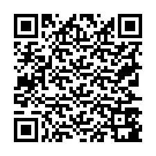QR kód a telefonszámhoz +19727581891