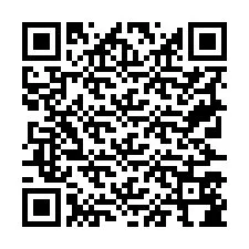 Codice QR per il numero di telefono +19727584091