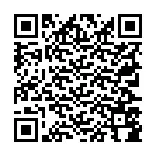 QR-code voor telefoonnummer +19727584578