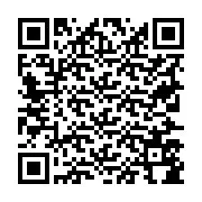 Kode QR untuk nomor Telepon +19727584582