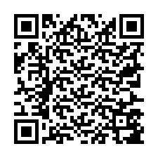 Codice QR per il numero di telefono +19727587108