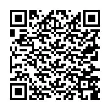 Codice QR per il numero di telefono +19727589384