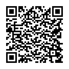 QR-koodi puhelinnumerolle +19728056276