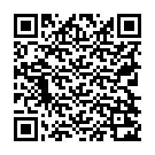 Código QR para número de teléfono +19728222220