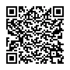 Código QR para número de telefone +19728228604