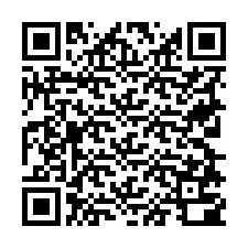 Código QR para número de teléfono +19728700132