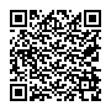 QR Code pour le numéro de téléphone +19734928433