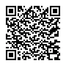 QR-koodi puhelinnumerolle +19737038301