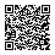 QR Code สำหรับหมายเลขโทรศัพท์ +19737419225