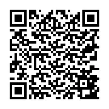 Código QR para número de teléfono +19737843614