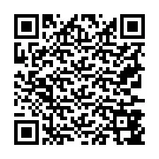 Código QR para número de teléfono +19737847435