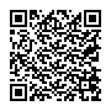 Código QR para número de telefone +19738079829