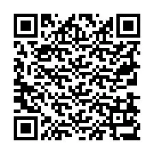 Código QR para número de teléfono +19738137004