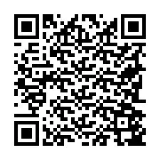 Código QR para número de teléfono +19782547376