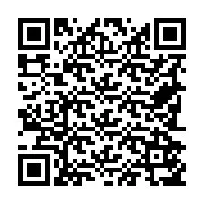 Código QR para número de teléfono +19782557297