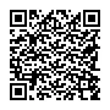 QR-koodi puhelinnumerolle +19782558296