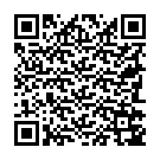 Código QR para número de telefone +19782747444