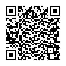 Código QR para número de teléfono +19782970626