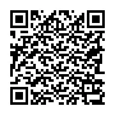 Código QR para número de teléfono +19783137619