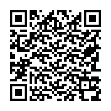 Código QR para número de teléfono +19783138413