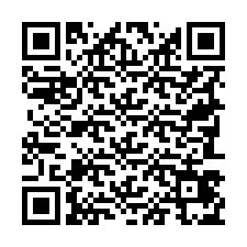 Código QR para número de teléfono +19783475448