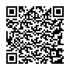 Código QR para número de telefone +19783603440