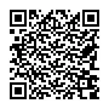 Código QR para número de teléfono +19783608307