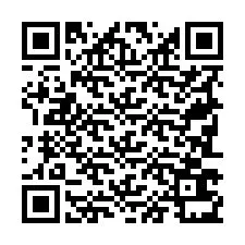 Código QR para número de teléfono +19783631370