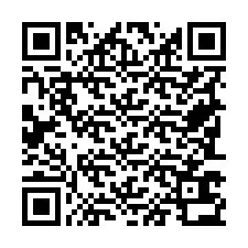 QR kód a telefonszámhoz +19783632167