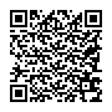 Código QR para número de teléfono +19783634529