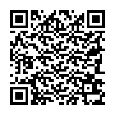 Código QR para número de teléfono +19783635704