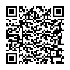 QR-код для номера телефона +19783636356