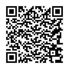 QR Code สำหรับหมายเลขโทรศัพท์ +19783636701