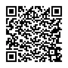 Código QR para número de telefone +19783647658