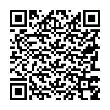 QR Code pour le numéro de téléphone +19783758044