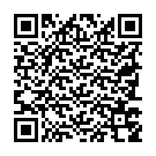 QR-Code für Telefonnummer +19783758598